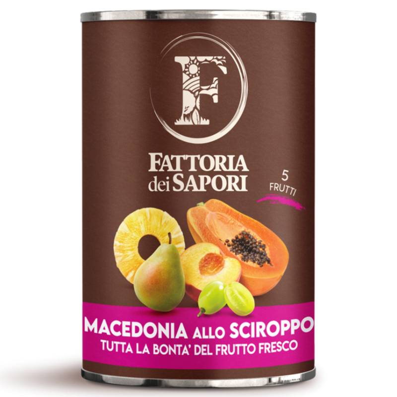 MIX OVOCE V LEHKÉM SIRUPU 415g