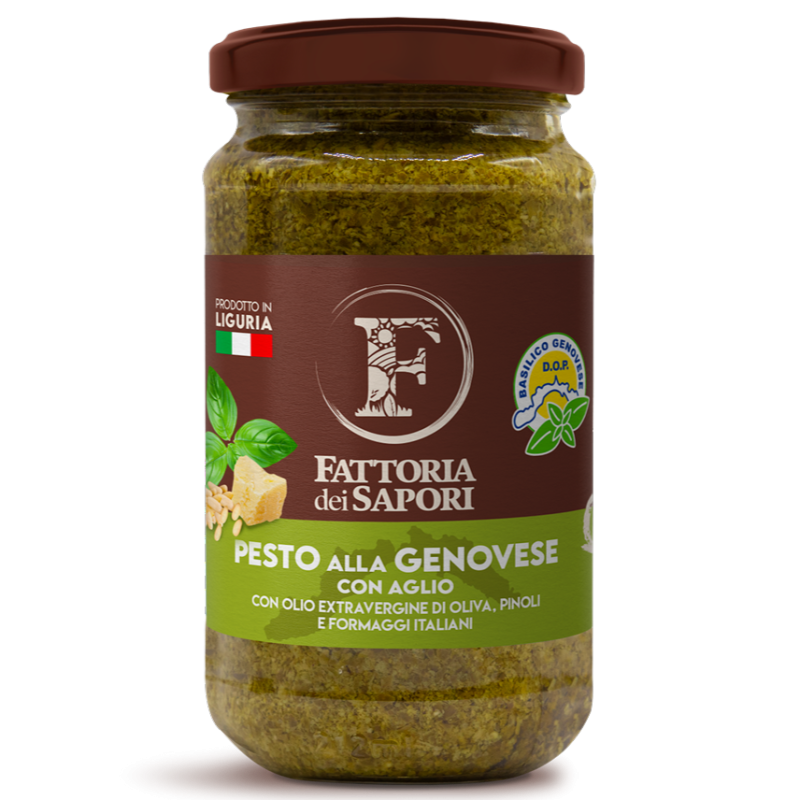 BAZALKOVÉ PESTO S ČESNEKEM 180g
