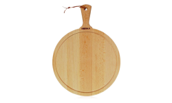 Dřevěné kulaté prkénko na...