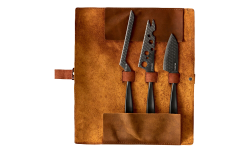 Sada 3 černých nožů na sýr...