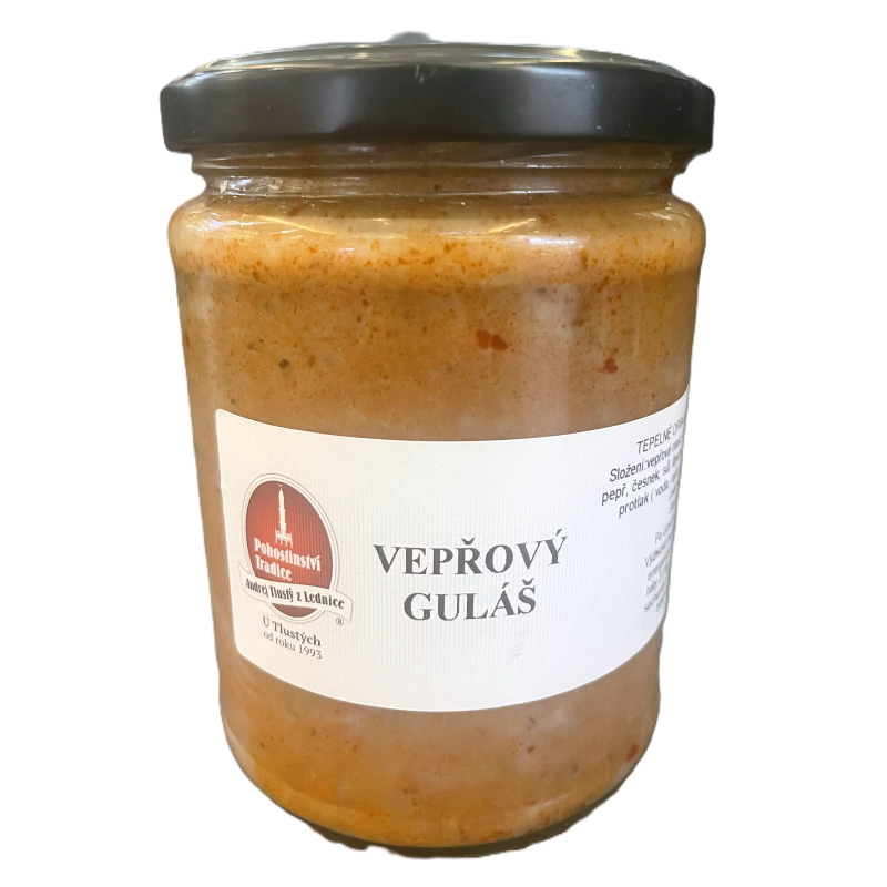 VEPŘOVÝ GULÁŠ 490g