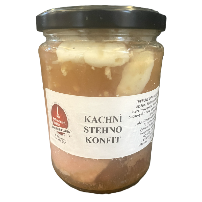 KONFITOVANÉ KACHNÍ STEHNO 240g