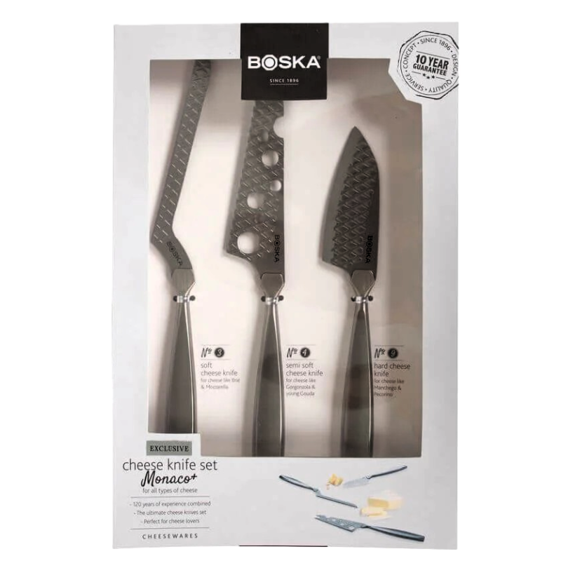 Sada 3 nožů na sýr Boska Monaco