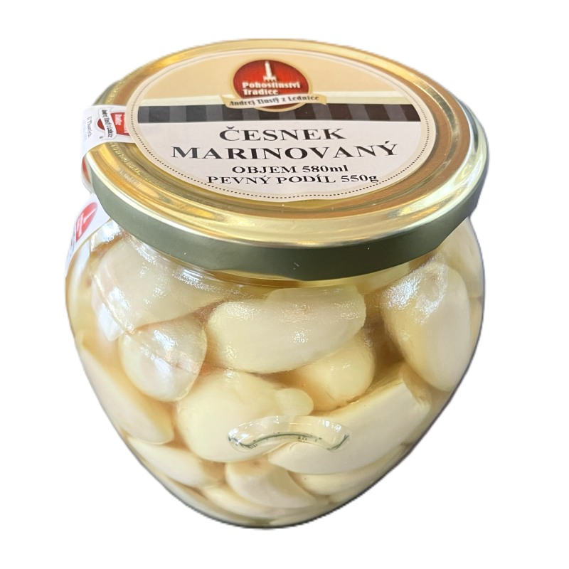ČESNEK MARINOVANÝ 580ml