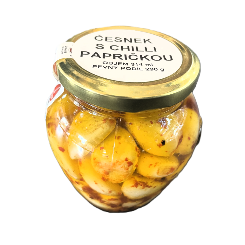 ČESNEK MARINOVANÝ S CHILLI 314ml