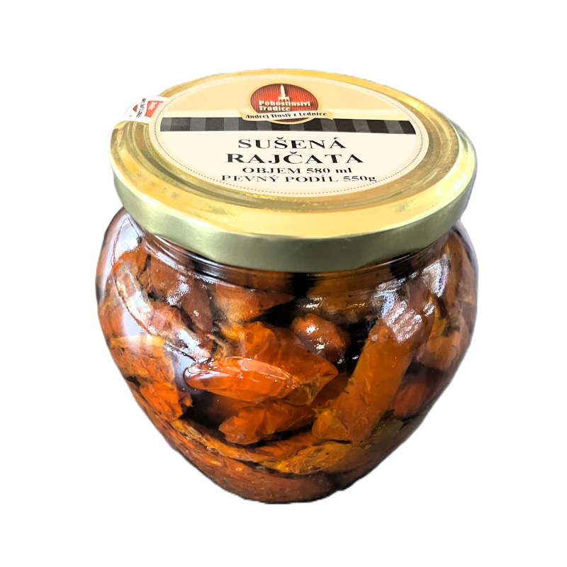 SUŠENÁ RAJČATA 580ml